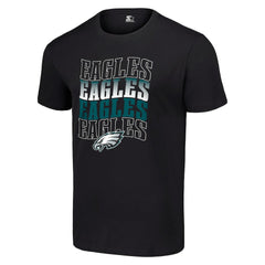 NFL Philadelphia Eagles Starter Four Team Name Logo T-Shirt