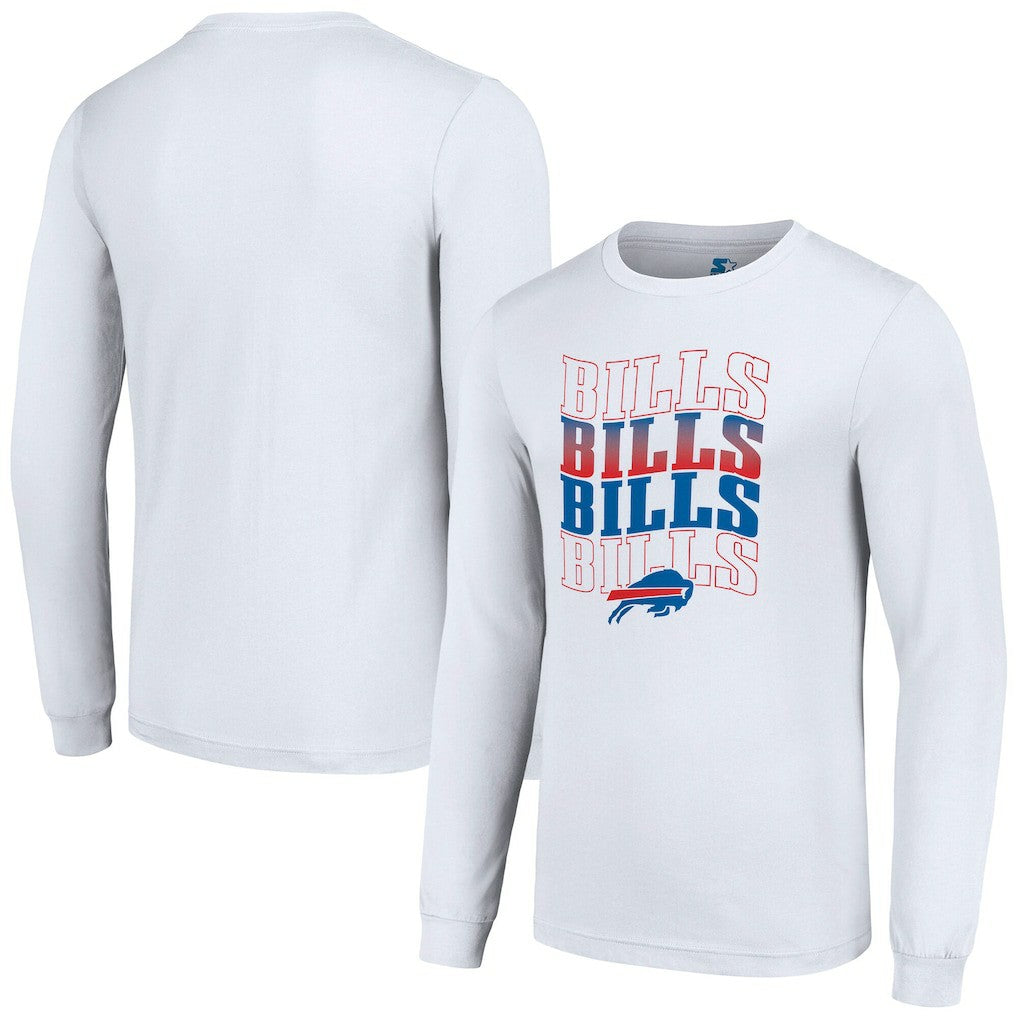 NFL Buffalo Bills Starter Team Name Graphic Long Sleeve T-Shirt