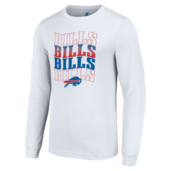 NFL Buffalo Bills Starter Team Name Graphic Long Sleeve T-Shirt