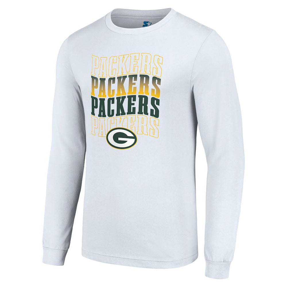 NFL Green Bay Packers Starter Team Name Graphic Long Sleeve T-Shirt