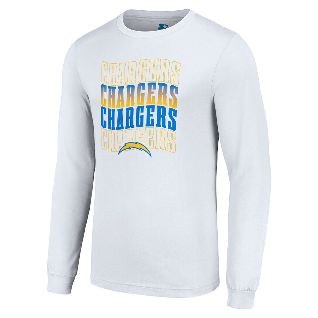 NFL Los Angeles Chargers Starter Team Name Graphic Long Sleeve T-Shirt