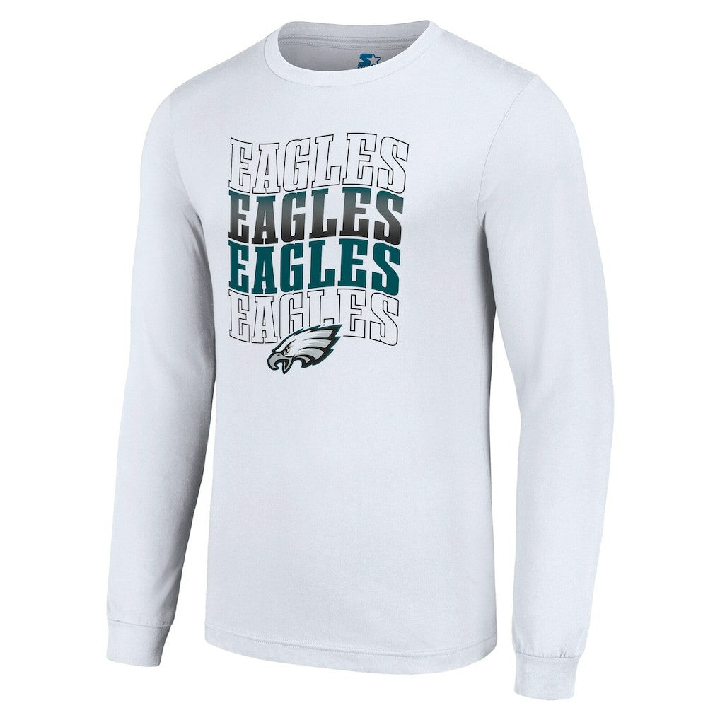NFL Philadelphia Eagles Starter Team Name Graphic Long Sleeve T-Shirt