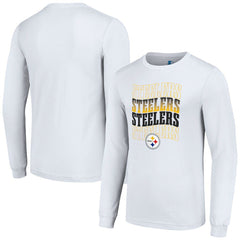 NFL Pittsburgh Steelers Starter Team Name Graphic Long Sleeve T-Shirt