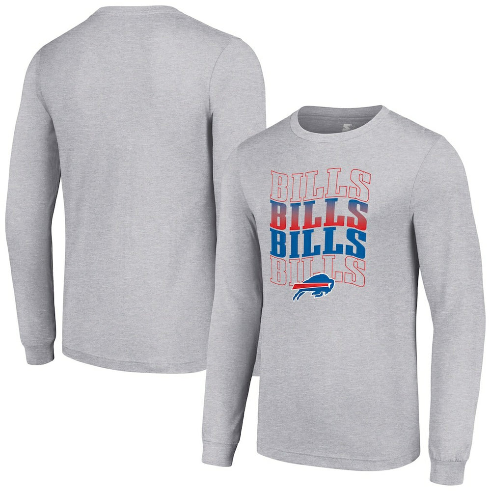NFL Buffalo Bills Starter Team Name Graphic Long Sleeve T-Shirt