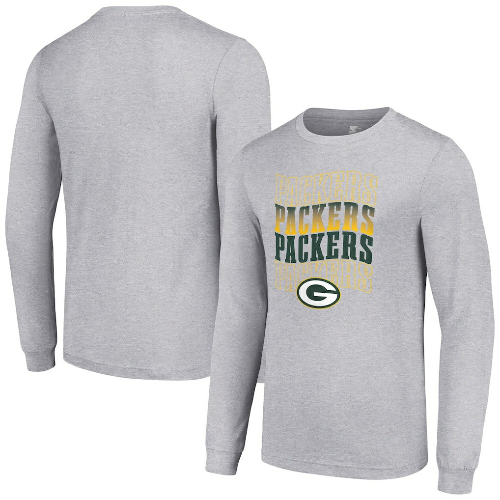 NFL Green Bay Packers Starter Team Name Graphic Long Sleeve T-Shirt