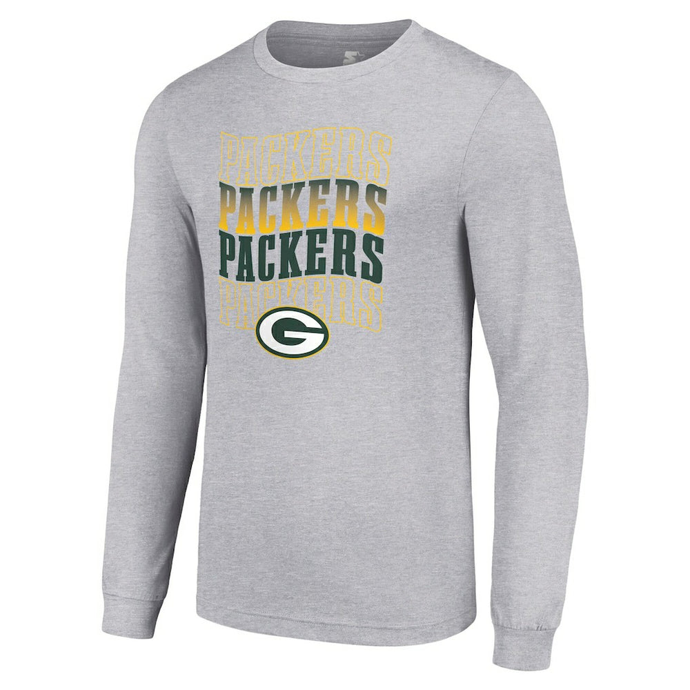 NFL Green Bay Packers Starter Team Name Graphic Long Sleeve T-Shirt