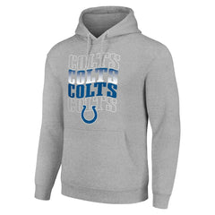 NFL Indianapolis Colts Starter Four Team Name Logo Fleece Pullover Hoodie
