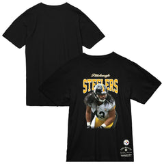 NFL Pittsburgh Steelers Troy Polamalu  Sideline Retired Player T-Shirt