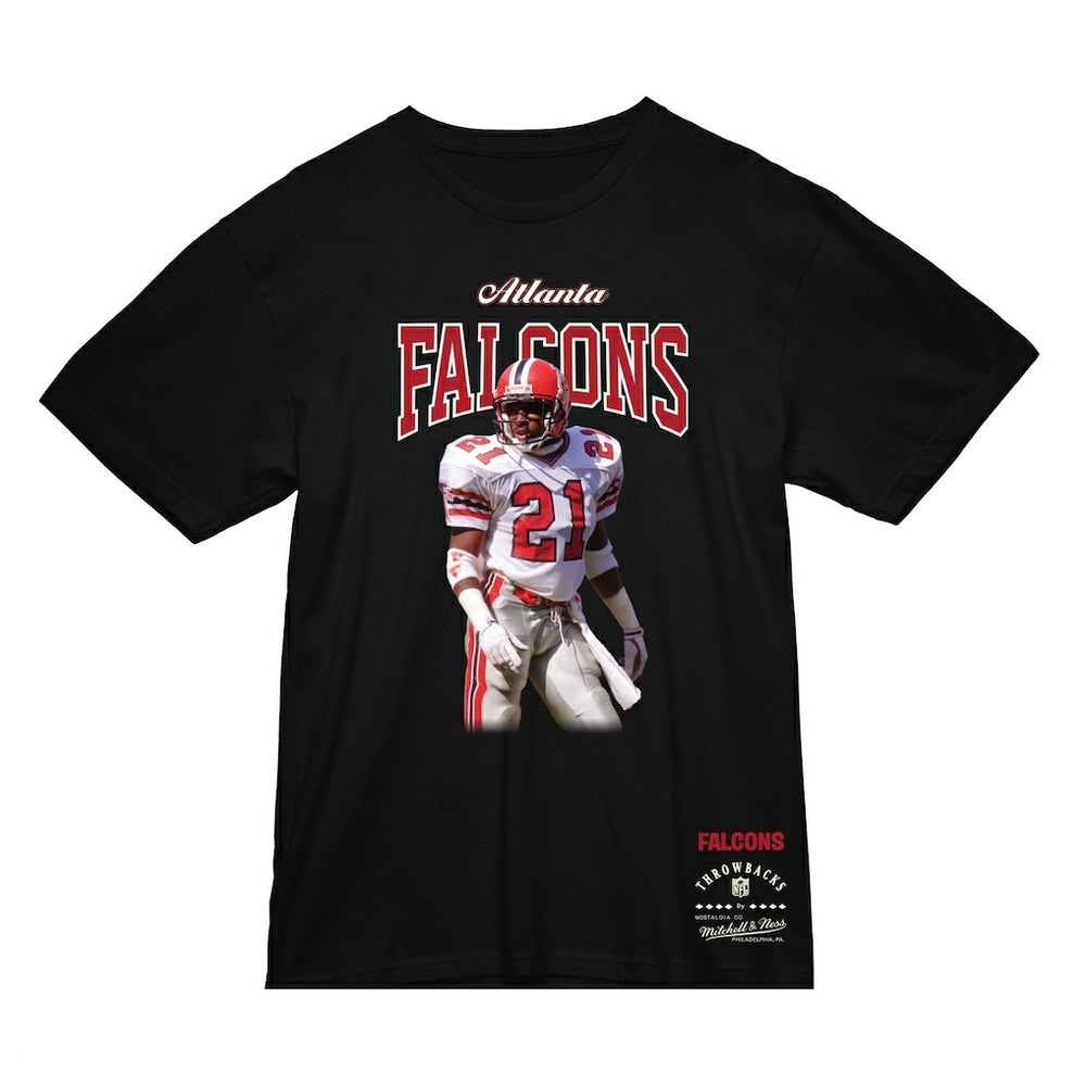 NFL Atlanta Falcons Deion Sanders  Sideline Retired Player T-Shirt