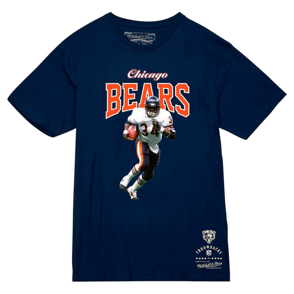 NFL Chicago Bears Walter Payton  Sideline Retired Player T-Shirt