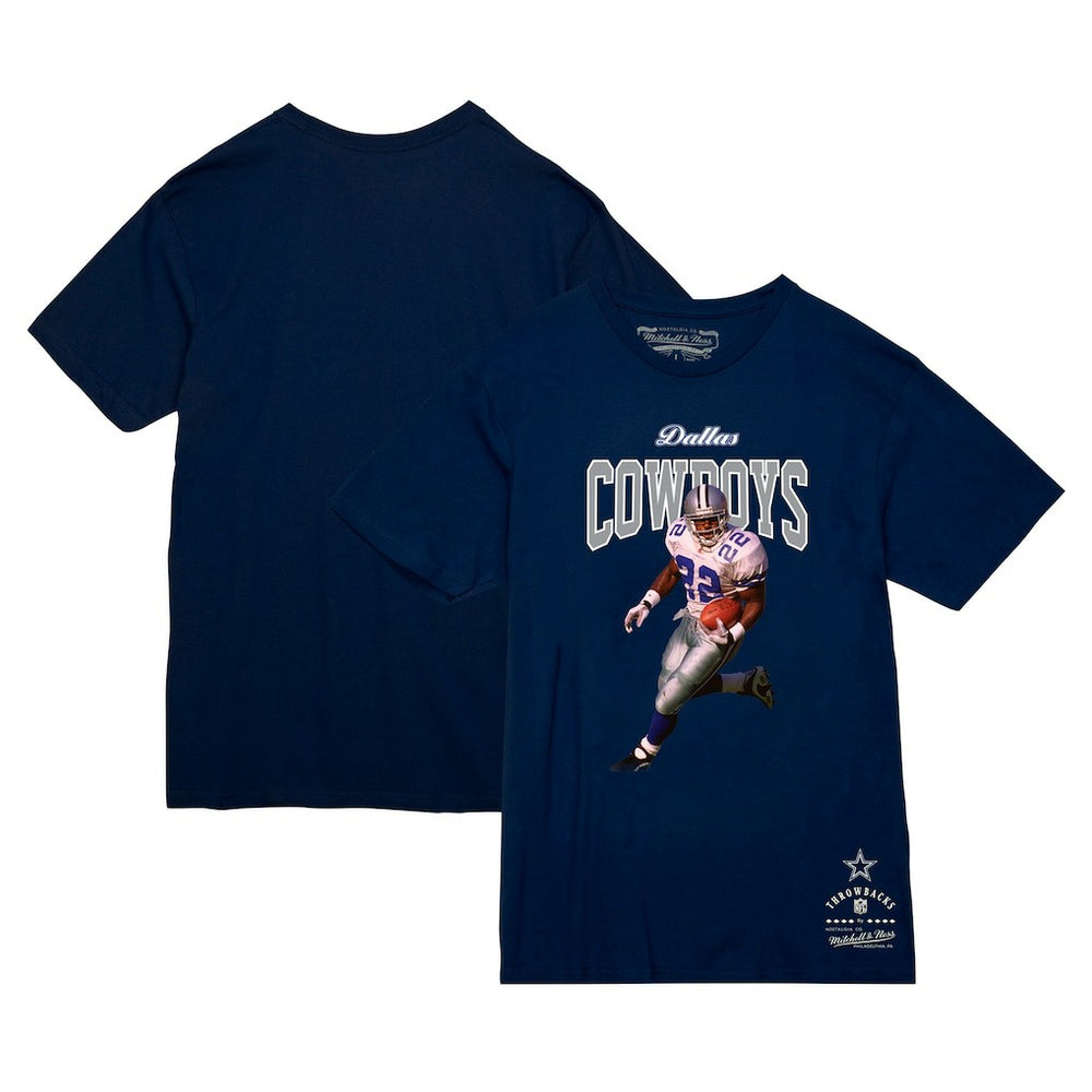 NFL Dallas Cowboys Emmitt Smith  Sideline Retired Player T-Shirt