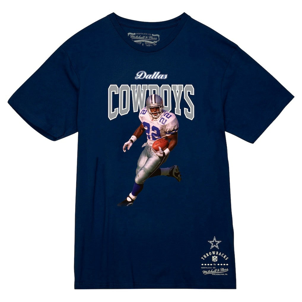NFL Dallas Cowboys Emmitt Smith  Sideline Retired Player T-Shirt