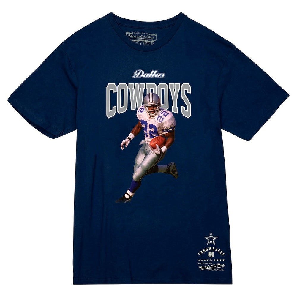 NFL Dallas Cowboys Emmitt Smith  Sideline Retired Player T-Shirt