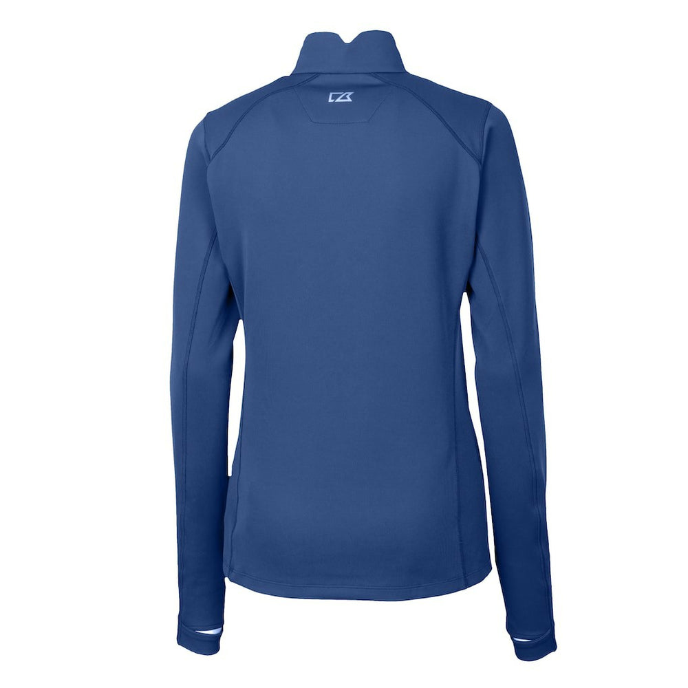 NFL Buffalo Bills Cutter & Buck Women's Traverse Stretch Quarter-Zip Pullover Top