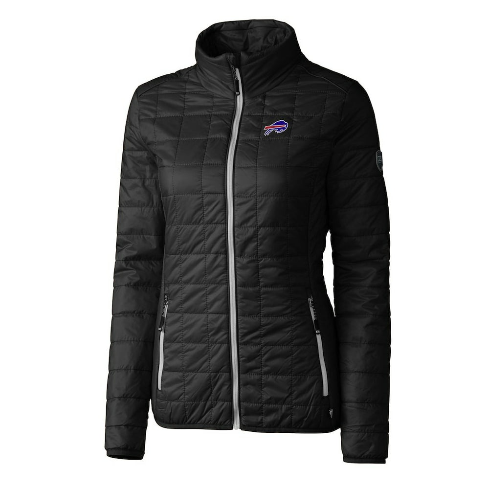 NFL Buffalo Bills Cutter & Buck Women's Rainier PrimaLoft Eco Insulated Full-Zip Puffer Jacket