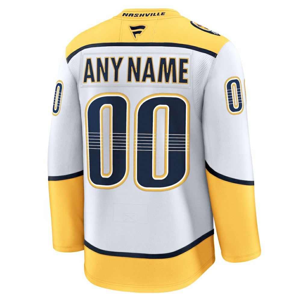 Nashville Predators Fanatics Away Premium Custom Jersey