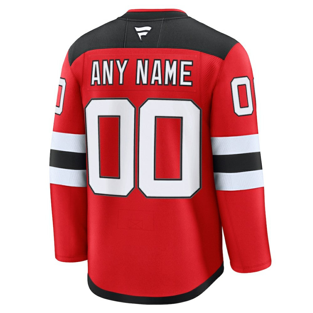 New Jersey Devils Fanatics Home Premium Custom Jersey