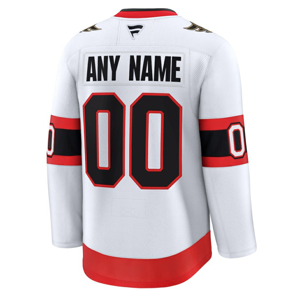 Ottawa Senators Fanatics Away Premium Custom Jersey