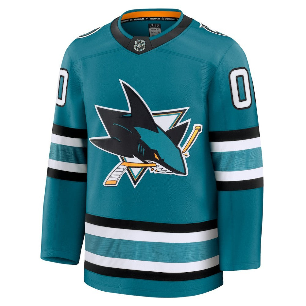 San Jose Sharks Fanatics Home Premium Custom Jersey