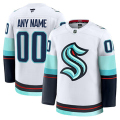 Seattle Kraken Fanatics Away Premium Custom Jersey