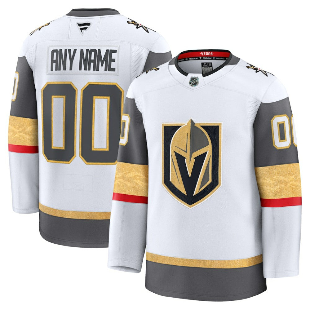 Vegas Golden Knights Fanatics Away Premium Custom Jersey