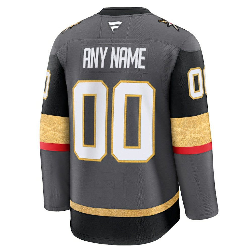 Vegas Golden Knights Fanatics Alternate Premium Custom Jersey