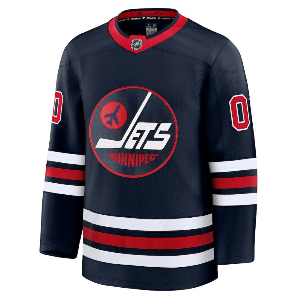 Winnipeg Jets Fanatics Alternate Premium Custom Jersey