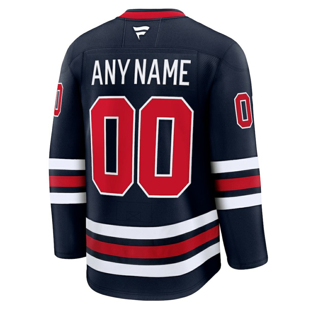 Winnipeg Jets Fanatics Alternate Premium Custom Jersey