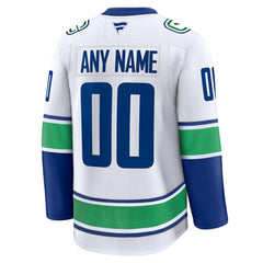 Vancouver Canucks Fanatics Away Premium Custom Jersey