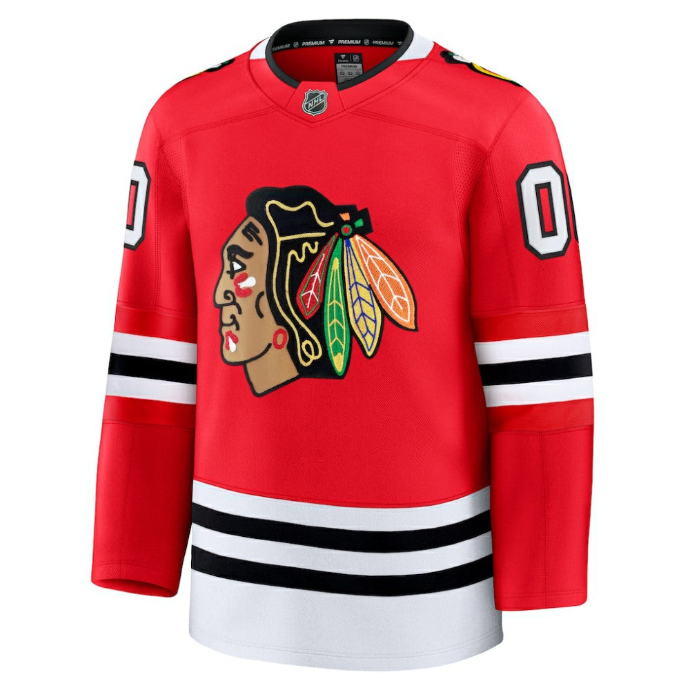 Chicago Blackhawks Fanatics Home Premium Custom Jersey