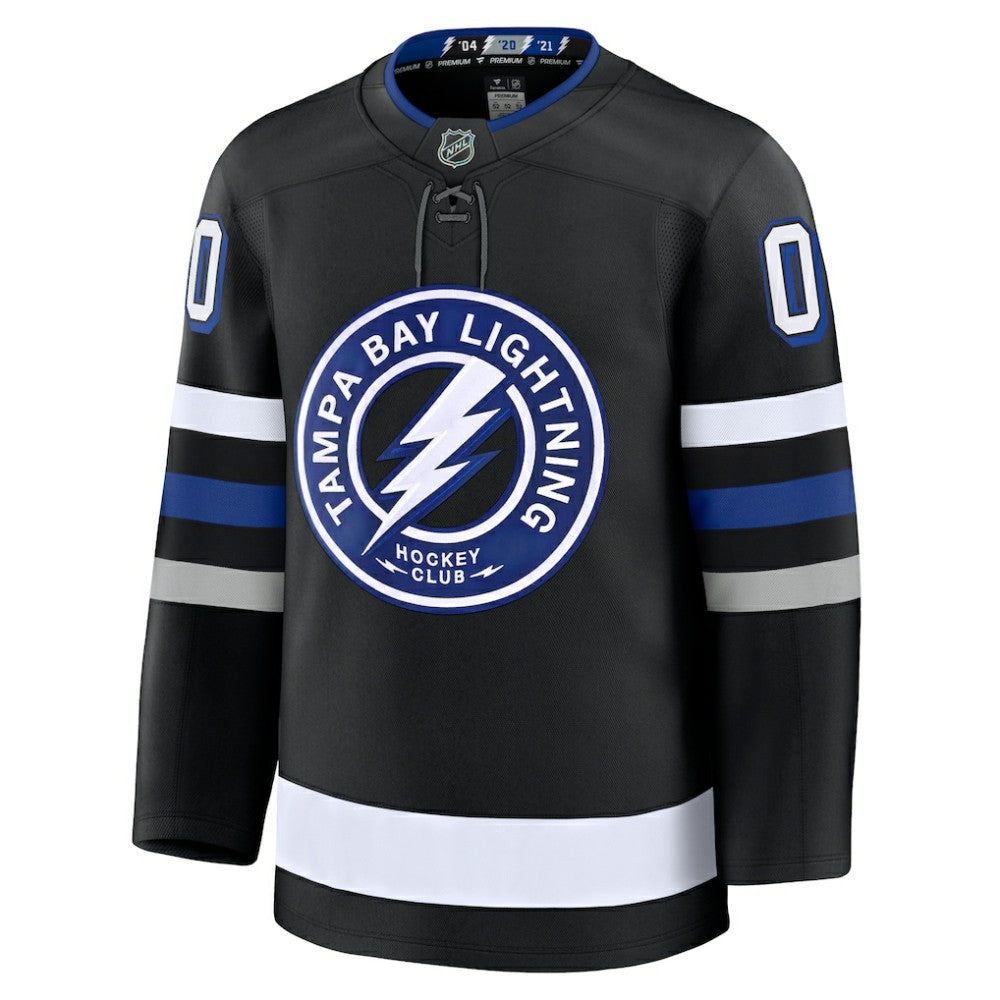 Tampa Bay Lightning Fanatics Alternate Premium Custom Jersey