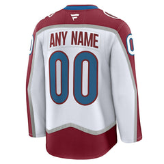 Colorado Avalanche Fanatics Away Premium Custom Jersey