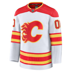 Calgary Flames Fanatics Away Premium Custom Jersey