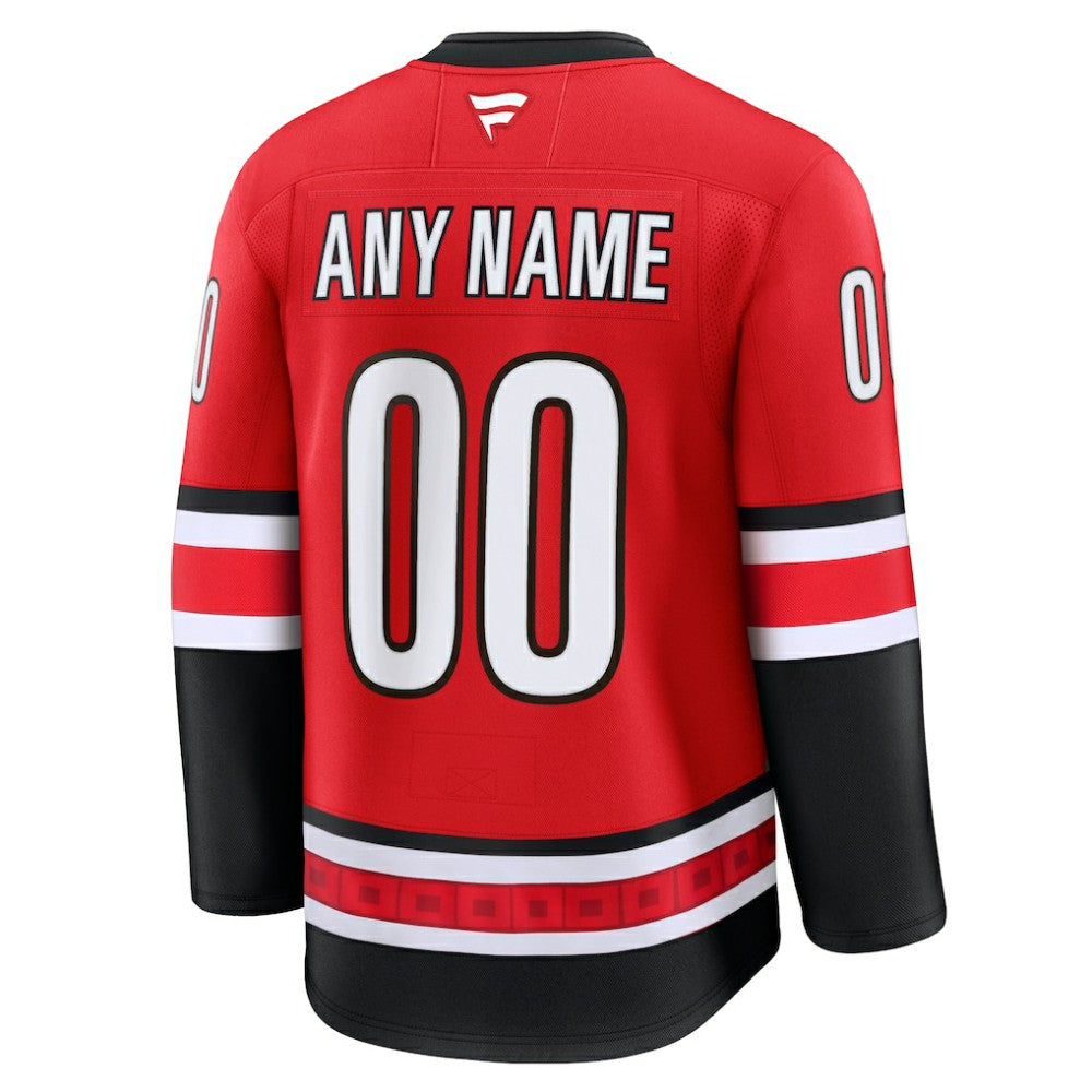 Carolina Hurricanes Fanatics Alternate Premium Custom Jersey