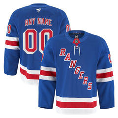 New York Rangers Fanatics Home Authentic Pro Custom Jersey