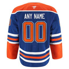 Edmonton Oilers Fanatics Home Authentic Pro Custom Jersey