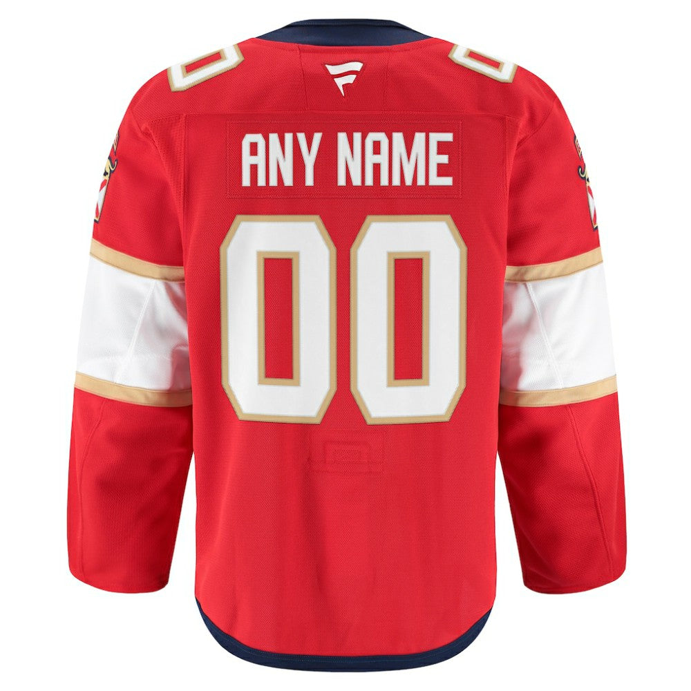 Florida Panthers Fanatics Home Authentic Pro Custom Jersey