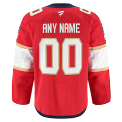 Florida Panthers Fanatics Home Authentic Pro Custom Jersey