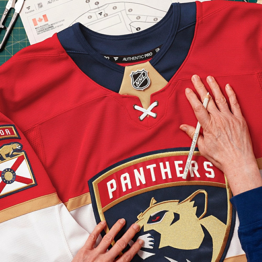 Florida Panthers Fanatics Home Authentic Pro Custom Jersey