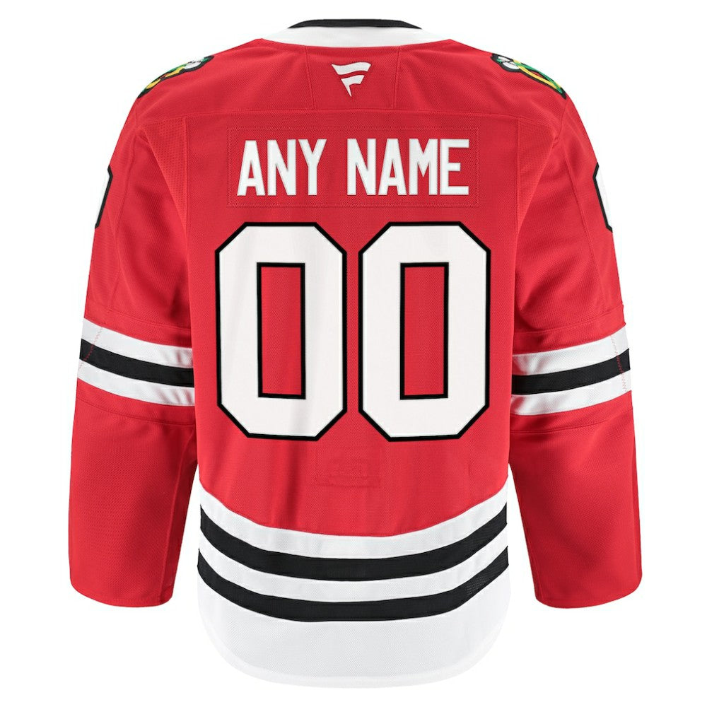 Chicago Blackhawks Fanatics Home Authentic Pro Custom Jersey