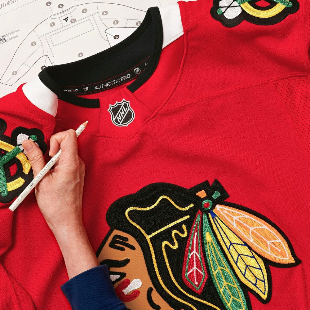 Chicago Blackhawks Fanatics Home Authentic Pro Custom Jersey