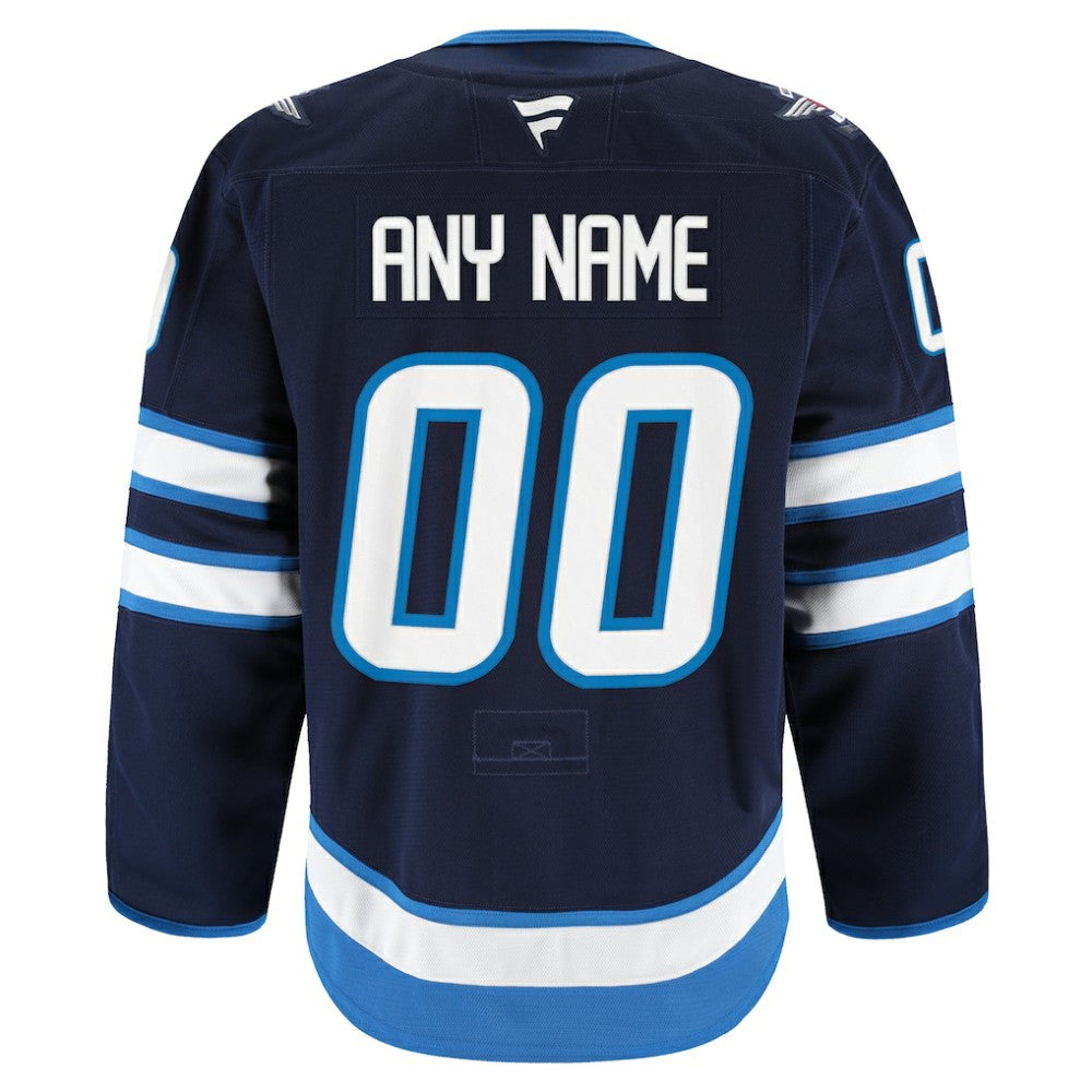 Winnipeg Jets Fanatics Home Authentic Pro Custom Jersey