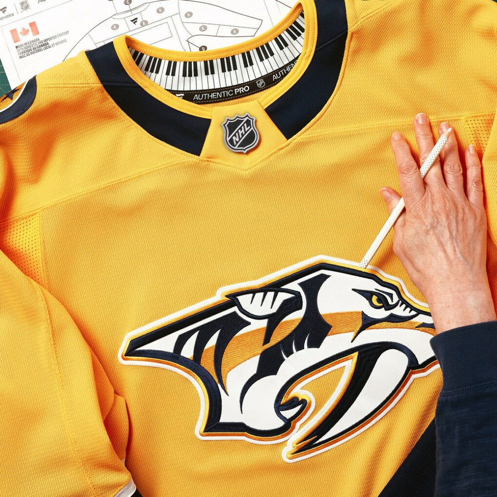 Nashville Predators Fanatics Home Authentic Pro Custom Jersey