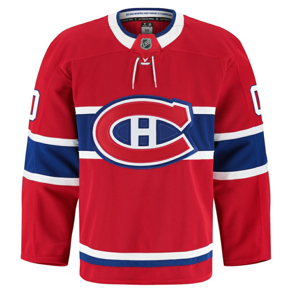 Montreal Canadiens Fanatics Home Authentic Pro Custom Jersey