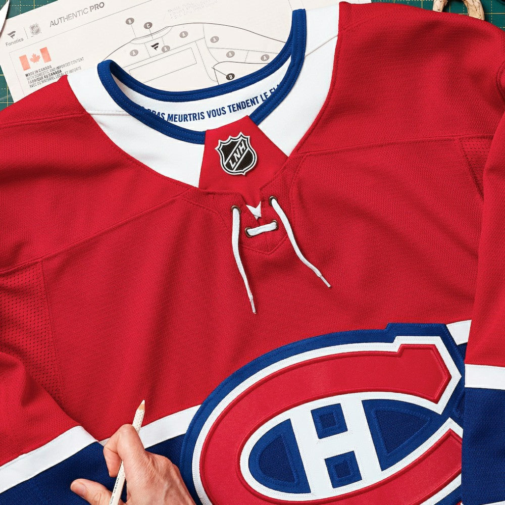 Montreal Canadiens Fanatics Home Authentic Pro Custom Jersey