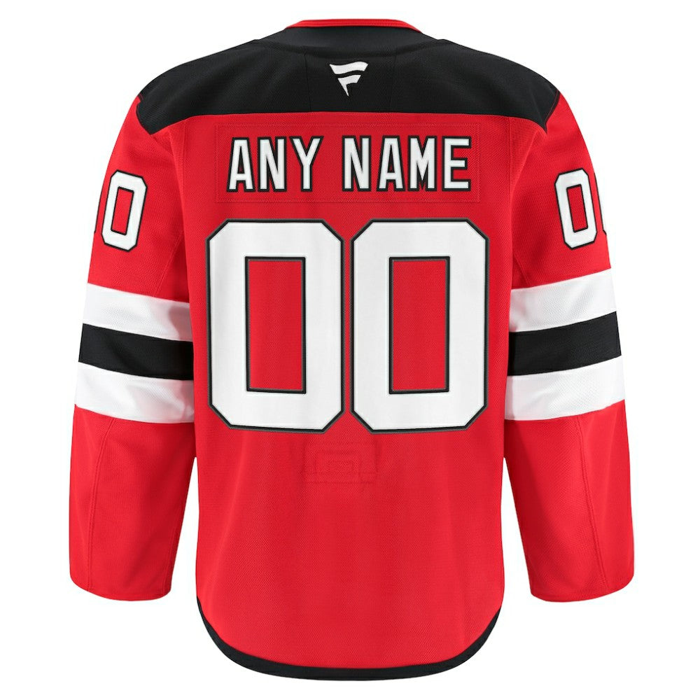 New Jersey Devils Fanatics Home Authentic Pro Custom Jersey