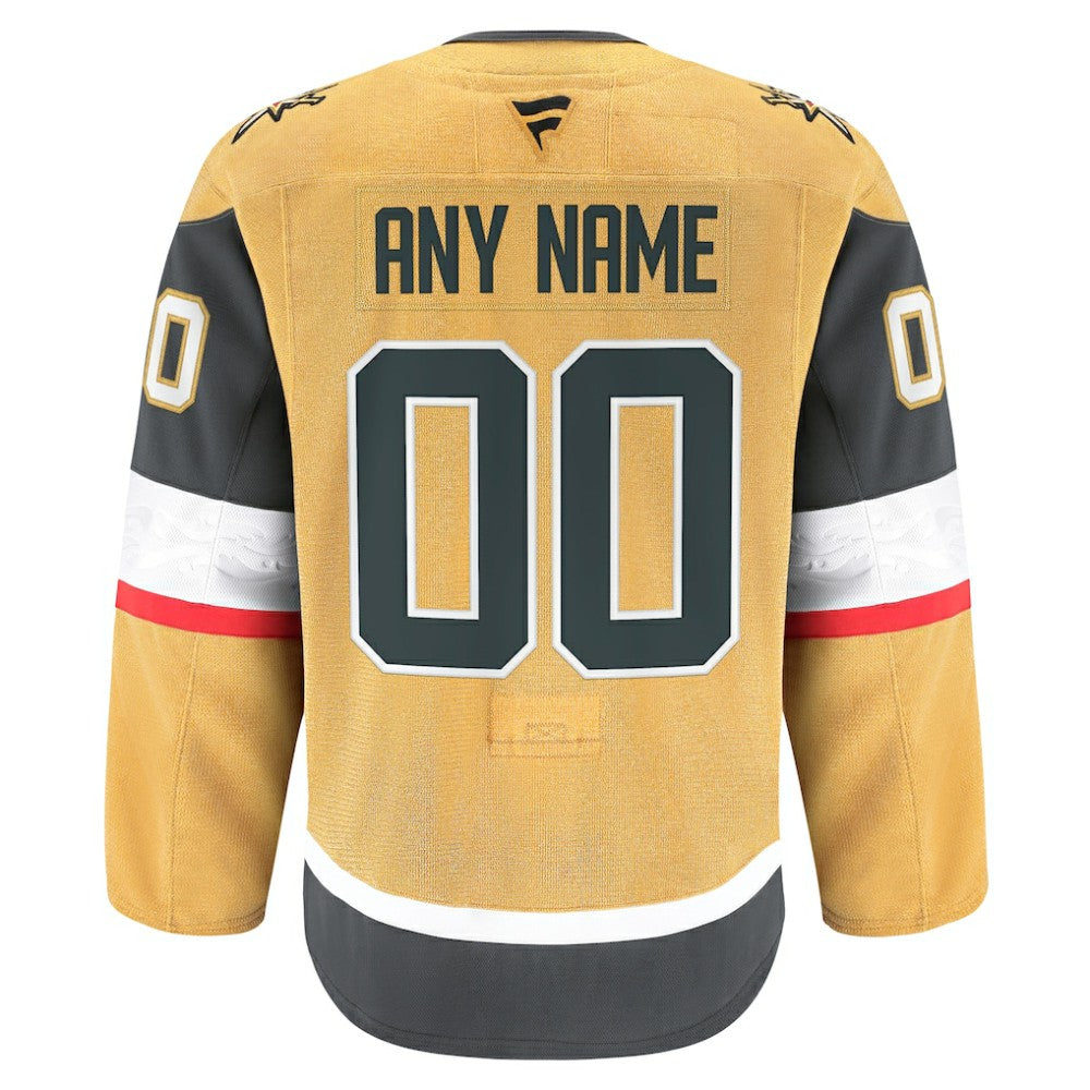 Vegas Golden Knights Fanatics Home Authentic Pro Custom Jersey
