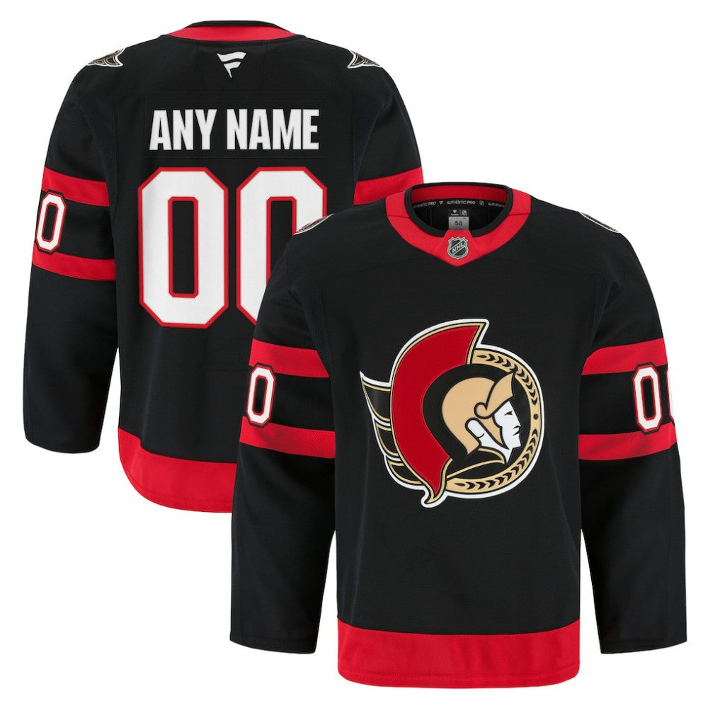 Ottawa Senators Fanatics Home Authentic Pro Custom Jersey