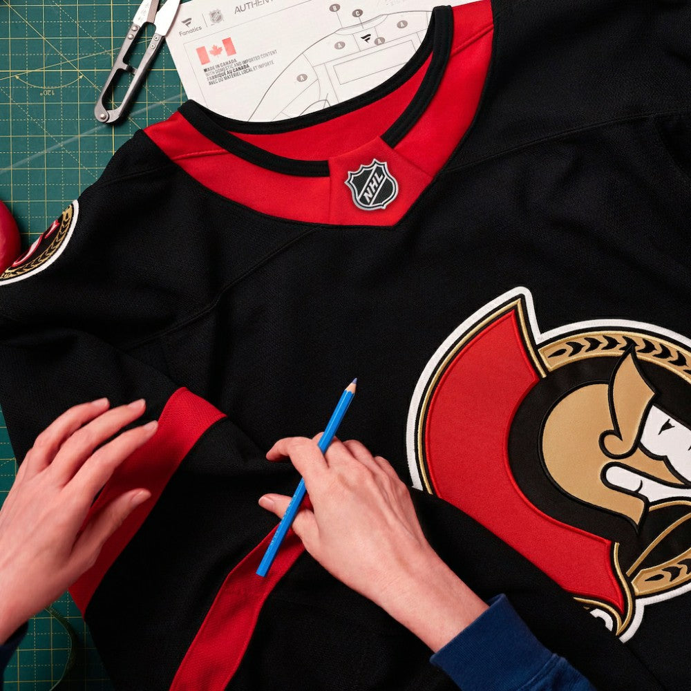 Ottawa Senators Fanatics Home Authentic Pro Custom Jersey