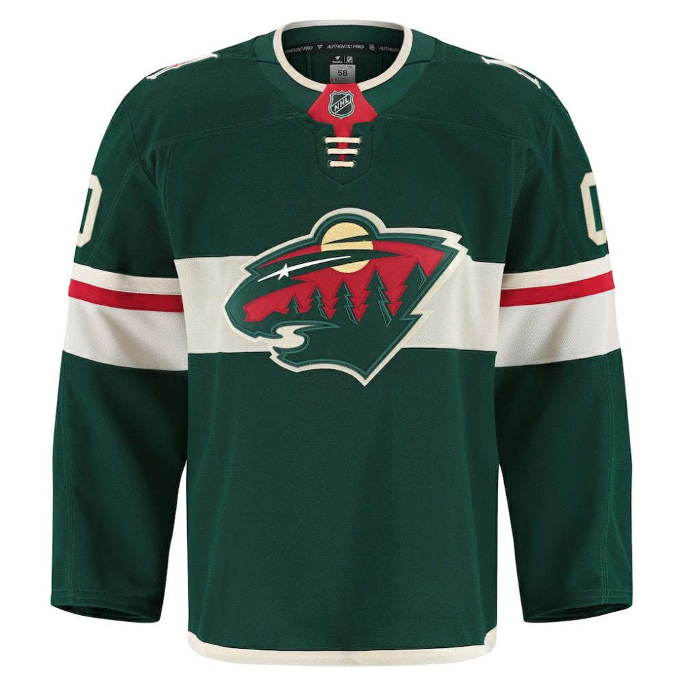 Minnesota Wild Fanatics Home Authentic Pro Custom Jersey